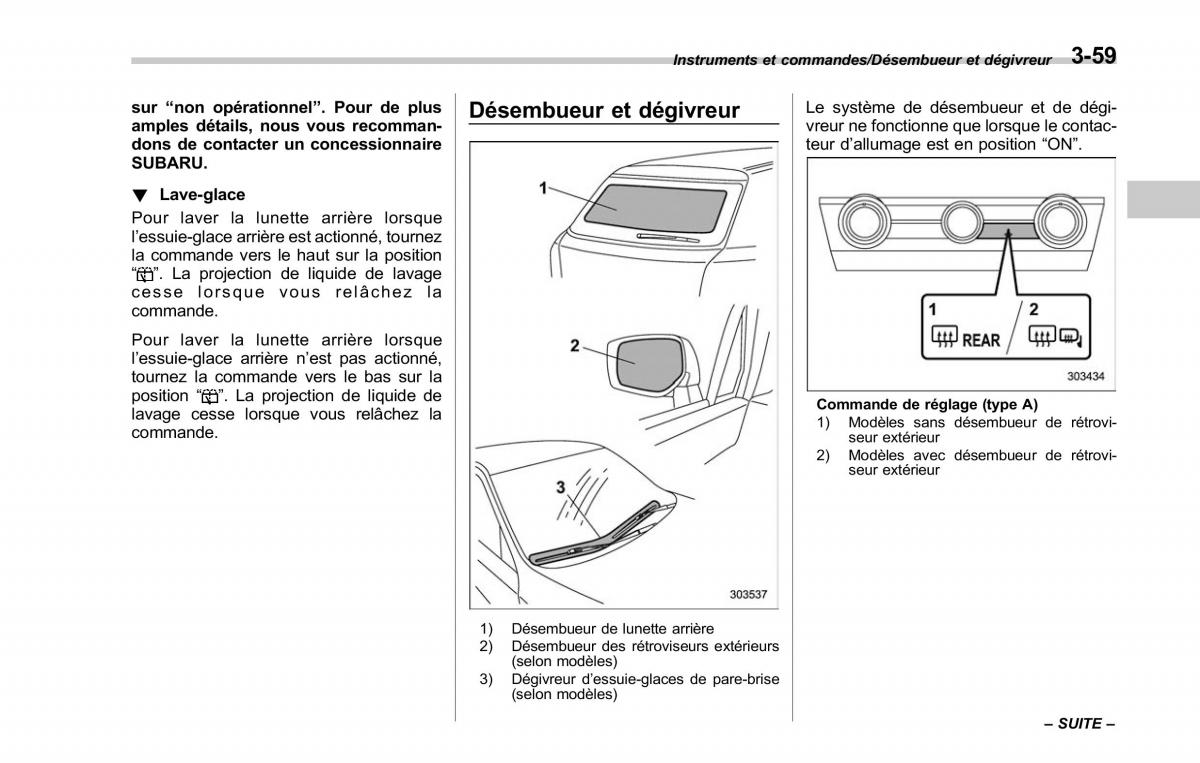 Subaru Outback Legacy V 5 manuel du proprietaire / page 222