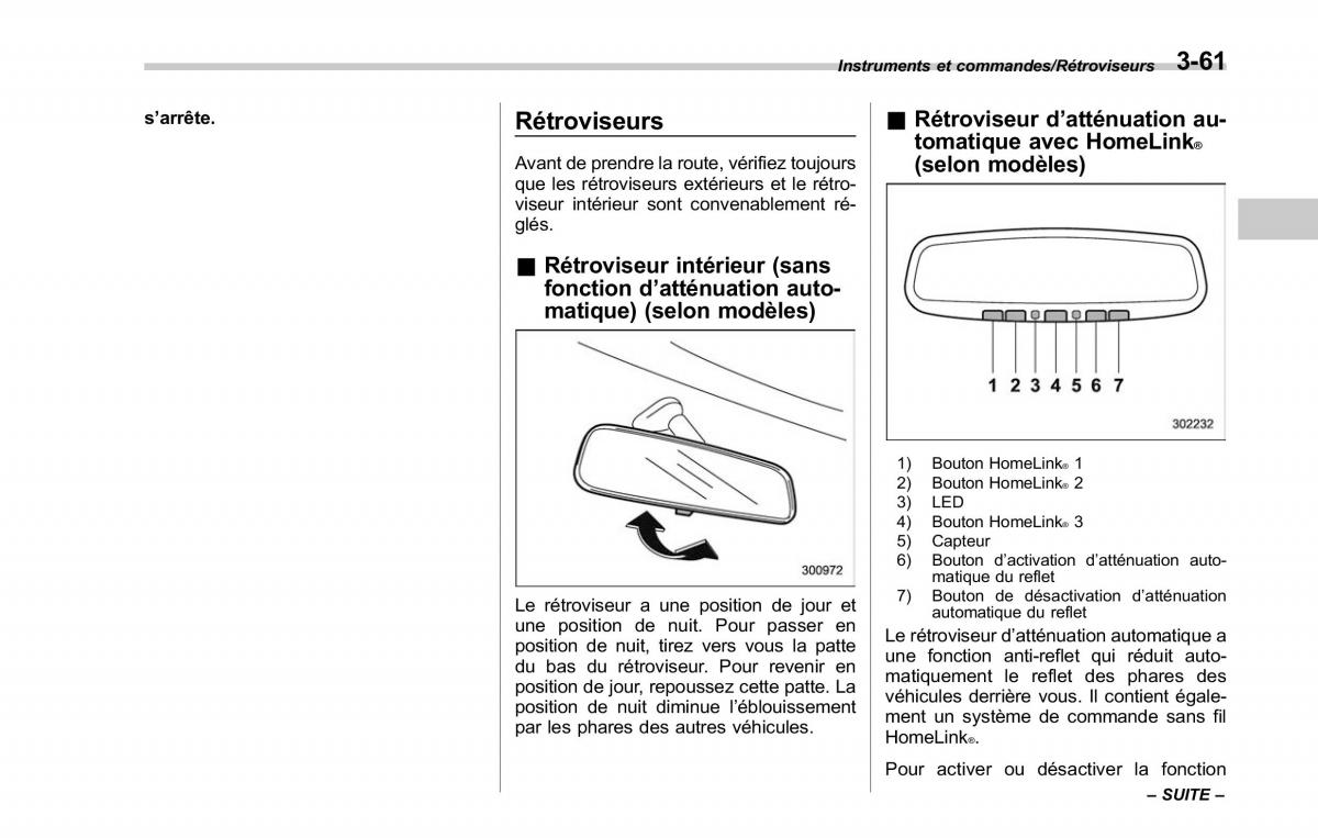 Subaru Outback Legacy V 5 manuel du proprietaire / page 224