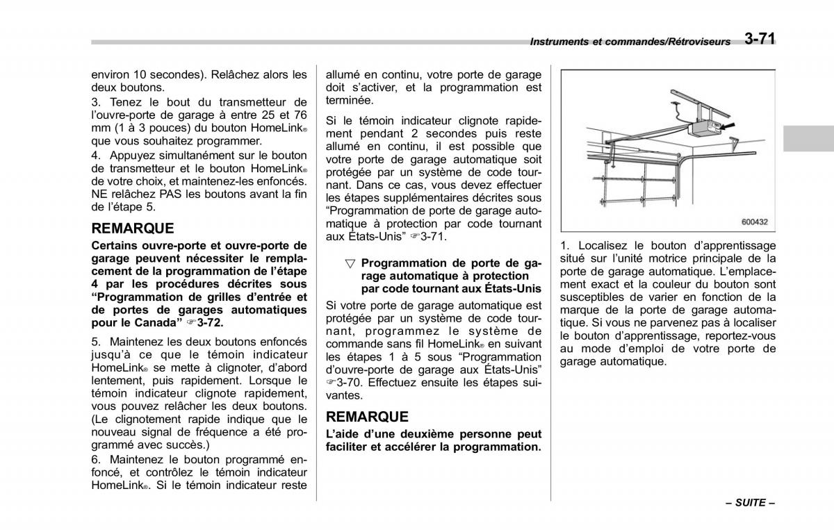 Subaru Outback Legacy V 5 manuel du proprietaire / page 234