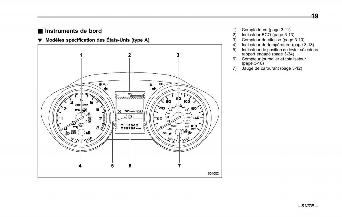 Subaru Outback Legacy V 5 manuel du proprietaire / page 24