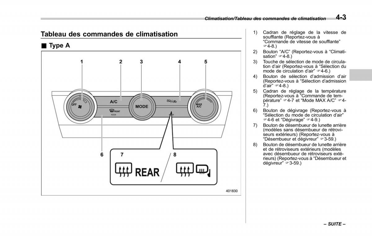 Subaru Outback Legacy V 5 manuel du proprietaire / page 242