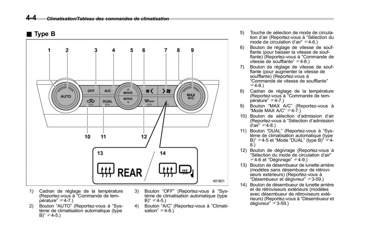 Subaru Outback Legacy V 5 manuel du proprietaire / page 243