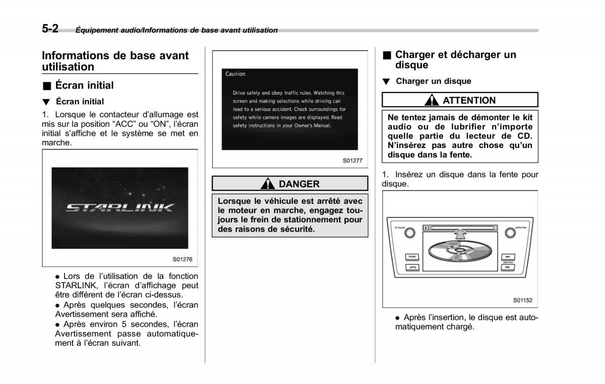 Subaru Outback Legacy V 5 manuel du proprietaire / page 253