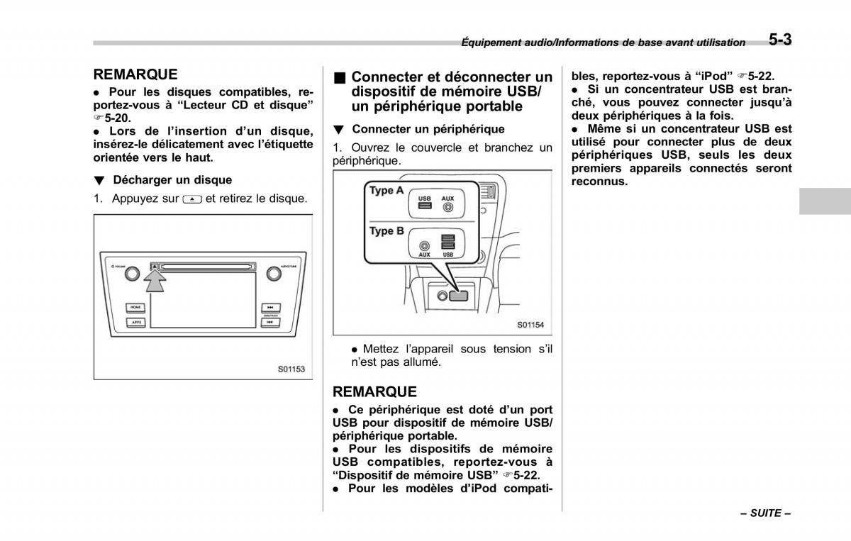 Subaru Outback Legacy V 5 manuel du proprietaire / page 254