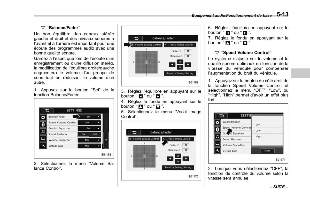 Subaru Outback Legacy V 5 manuel du proprietaire / page 264