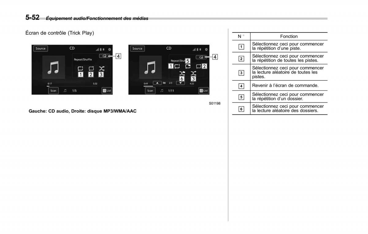 Subaru Outback Legacy V 5 manuel du proprietaire / page 303