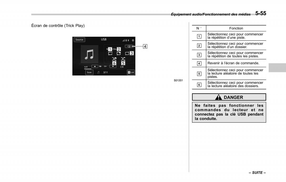 Subaru Outback Legacy V 5 manuel du proprietaire / page 306