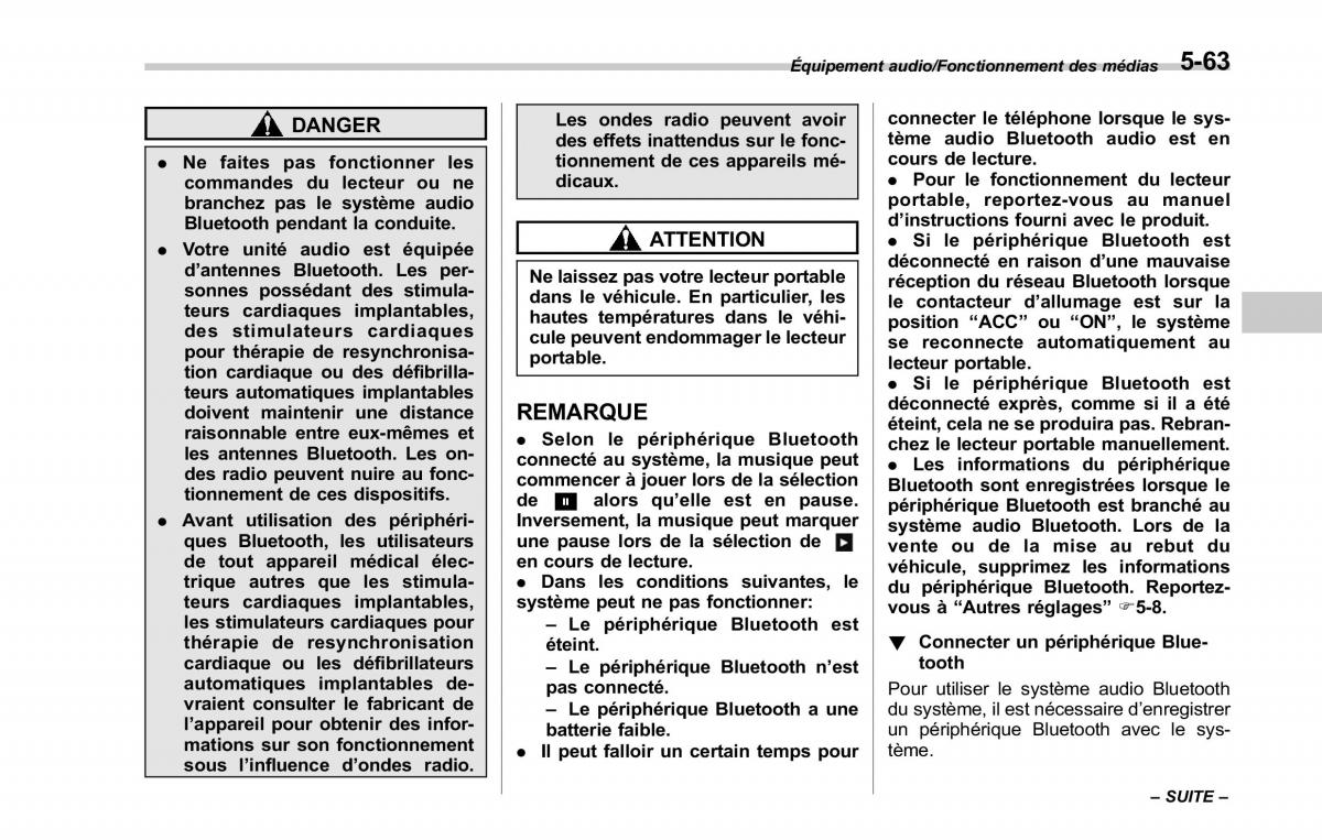 Subaru Outback Legacy V 5 manuel du proprietaire / page 314