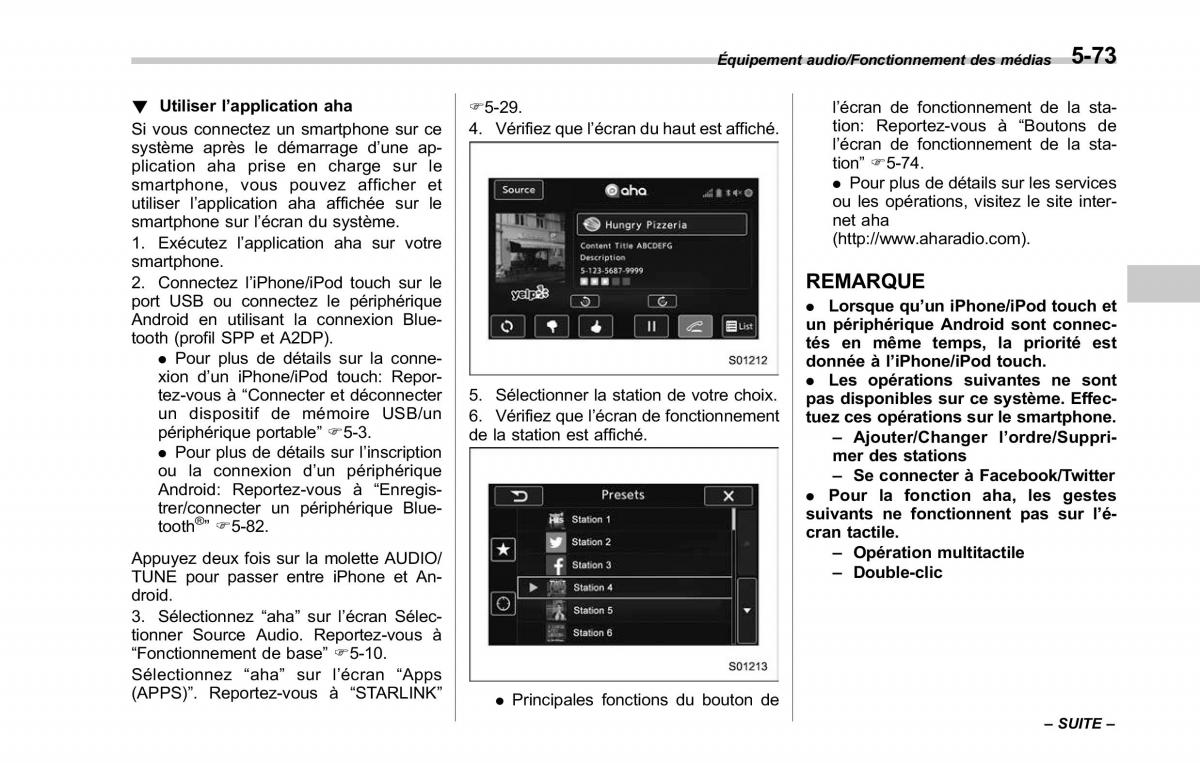 Subaru Outback Legacy V 5 manuel du proprietaire / page 324