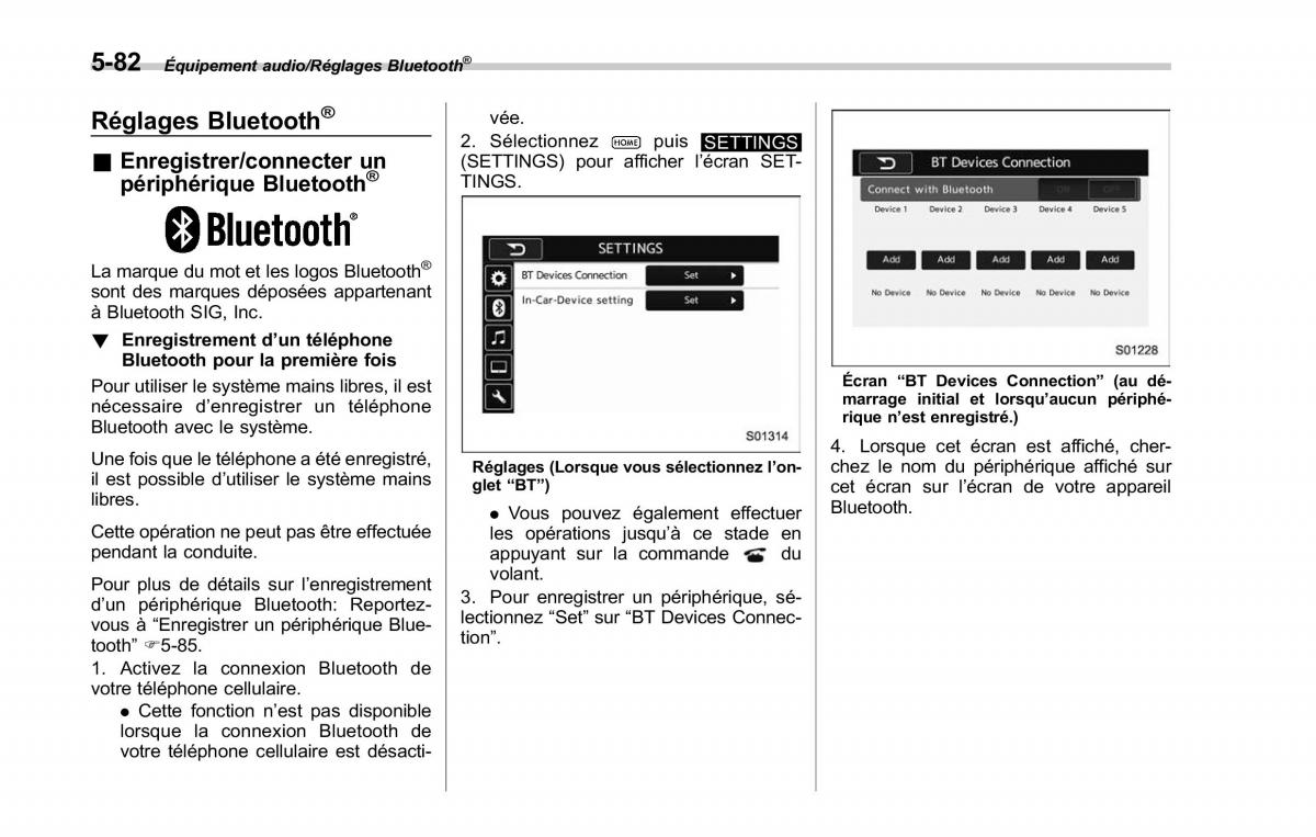 Subaru Outback Legacy V 5 manuel du proprietaire / page 333