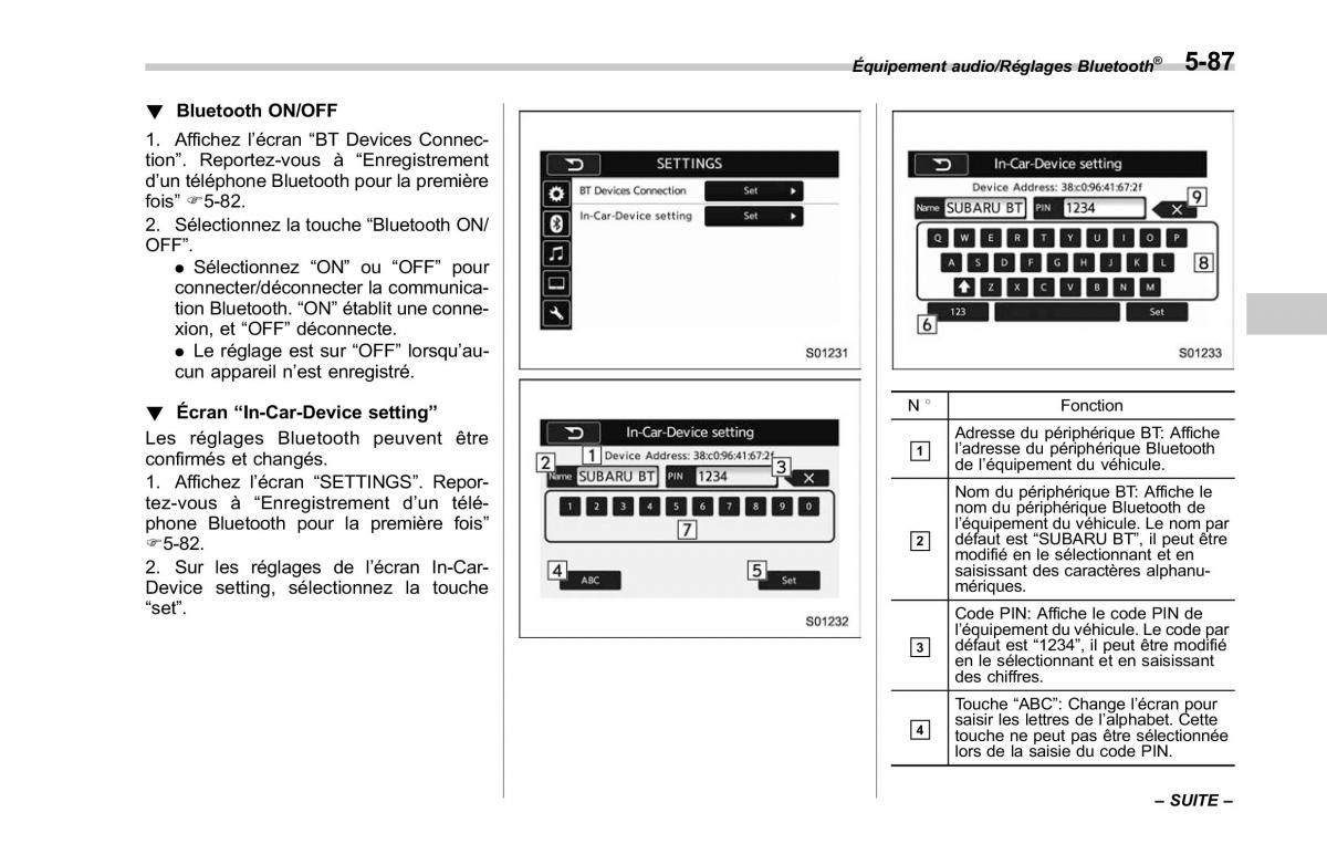 Subaru Outback Legacy V 5 manuel du proprietaire / page 338