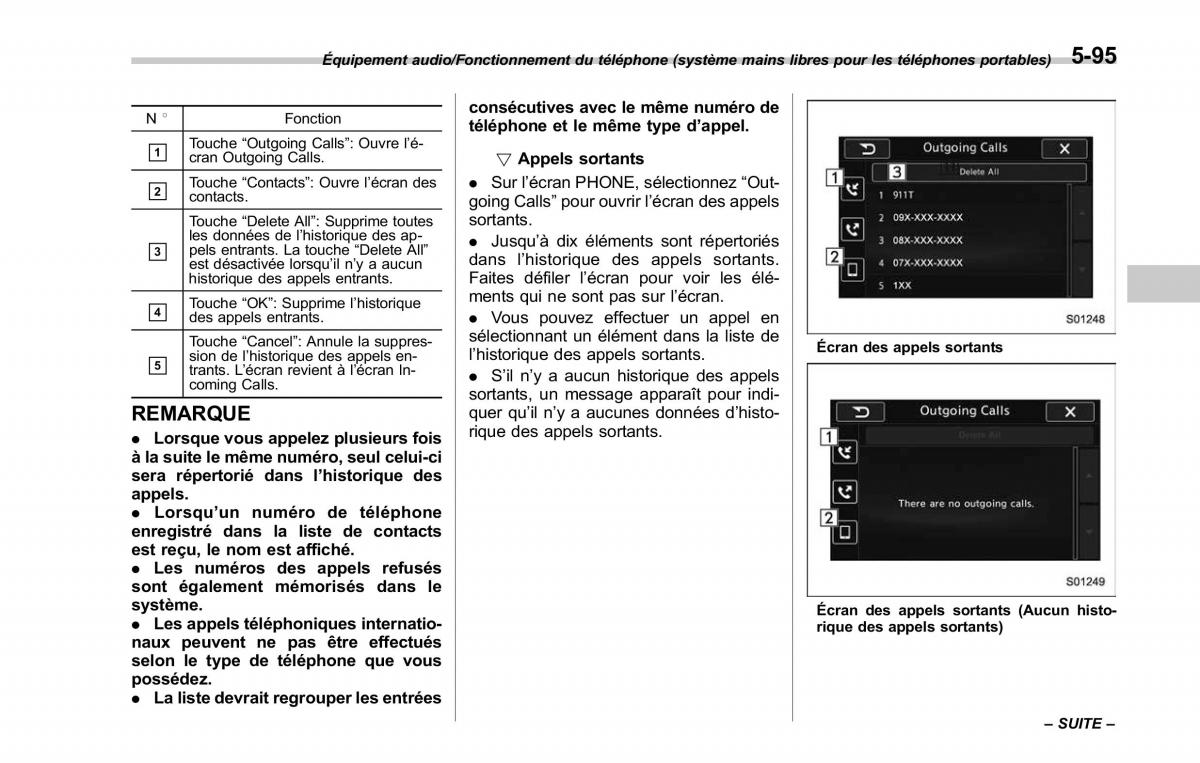 Subaru Outback Legacy V 5 manuel du proprietaire / page 346