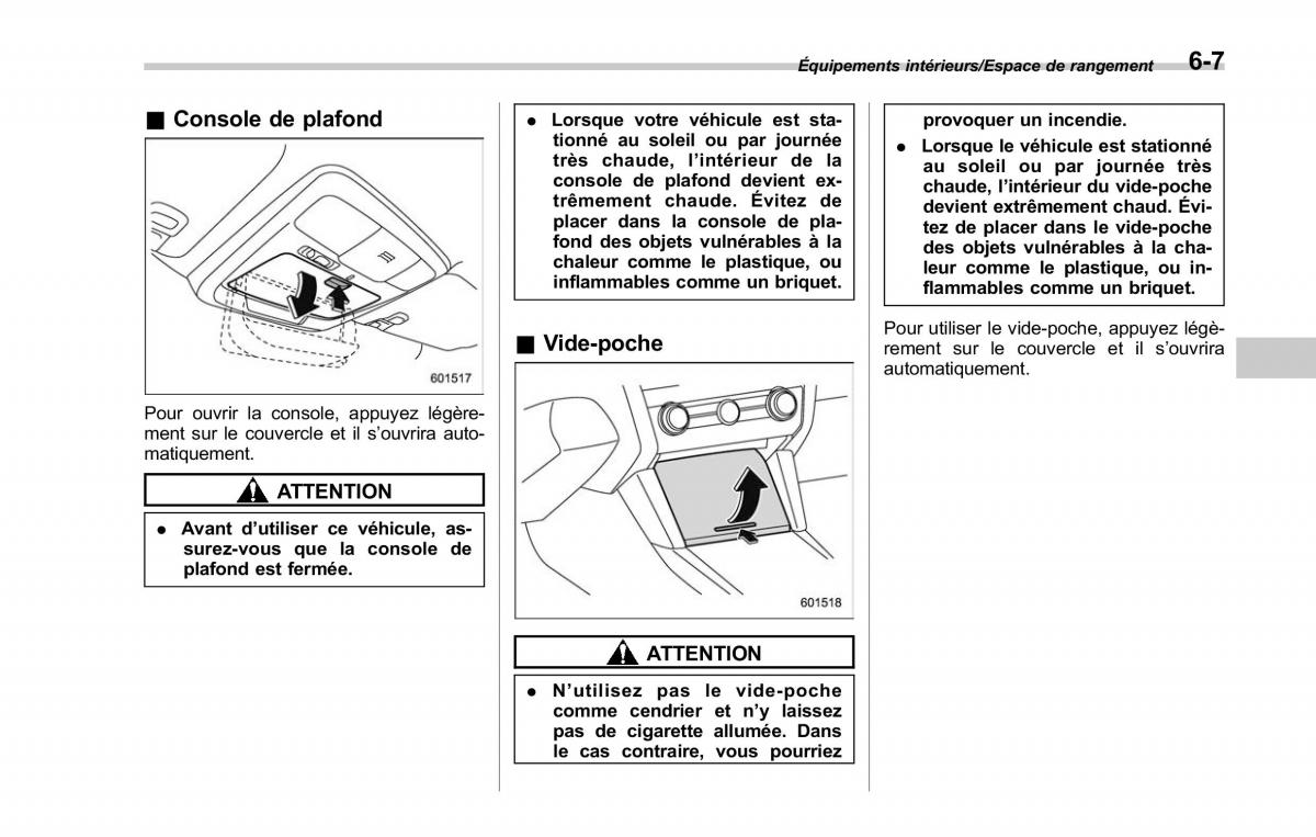 Subaru Outback Legacy V 5 manuel du proprietaire / page 376