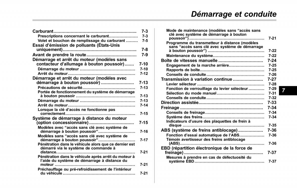 Subaru Outback Legacy V 5 manuel du proprietaire / page 396