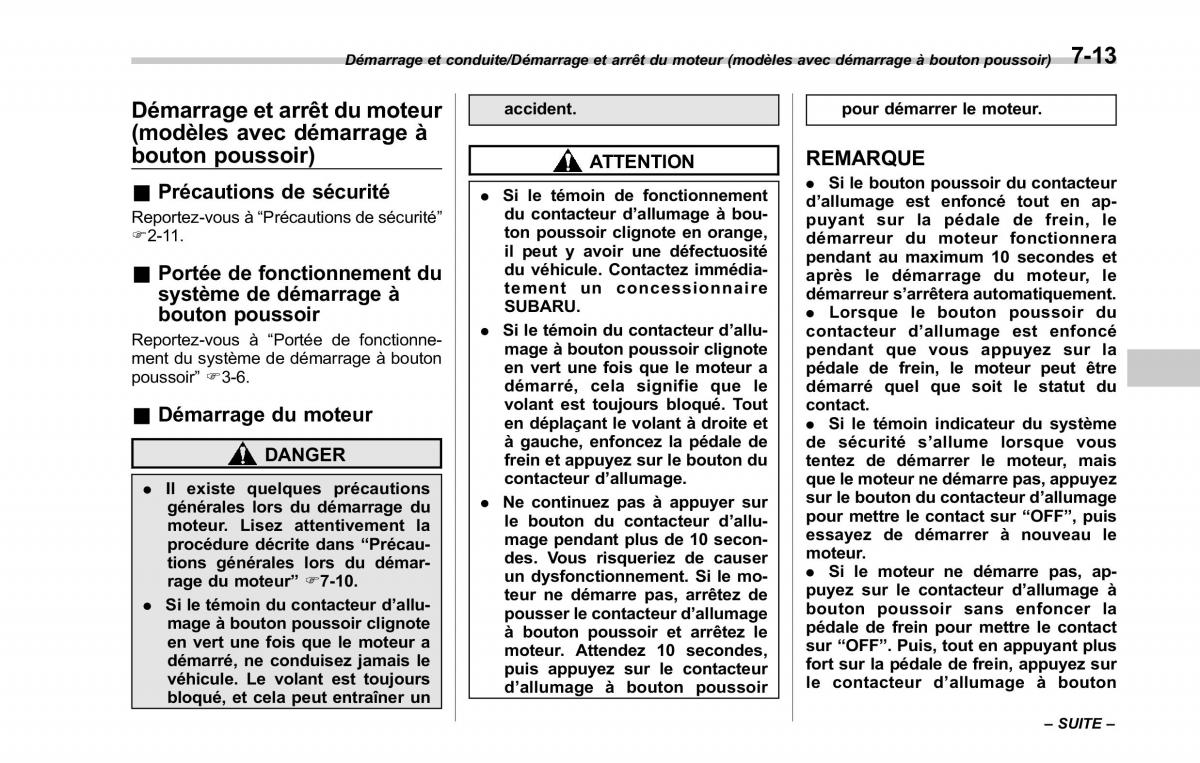 Subaru Outback Legacy V 5 manuel du proprietaire / page 408