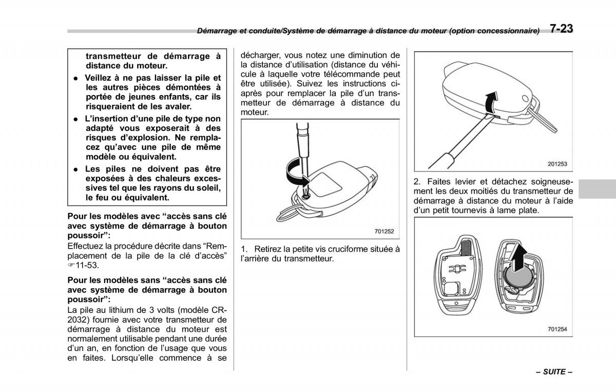 Subaru Outback Legacy V 5 manuel du proprietaire / page 418