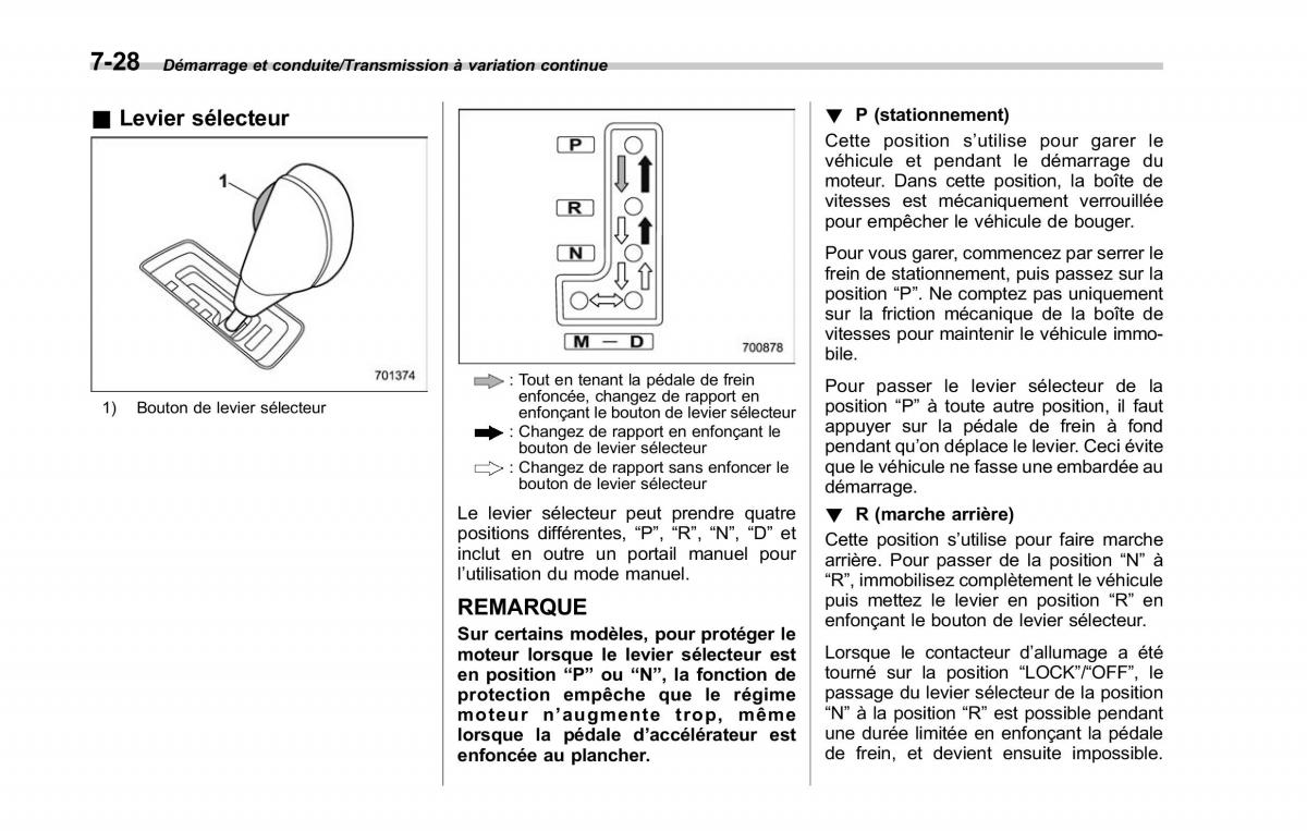 Subaru Outback Legacy V 5 manuel du proprietaire / page 423