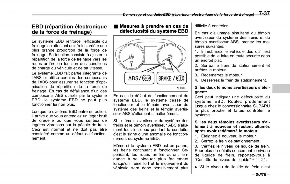 Subaru Outback Legacy V 5 manuel du proprietaire / page 432