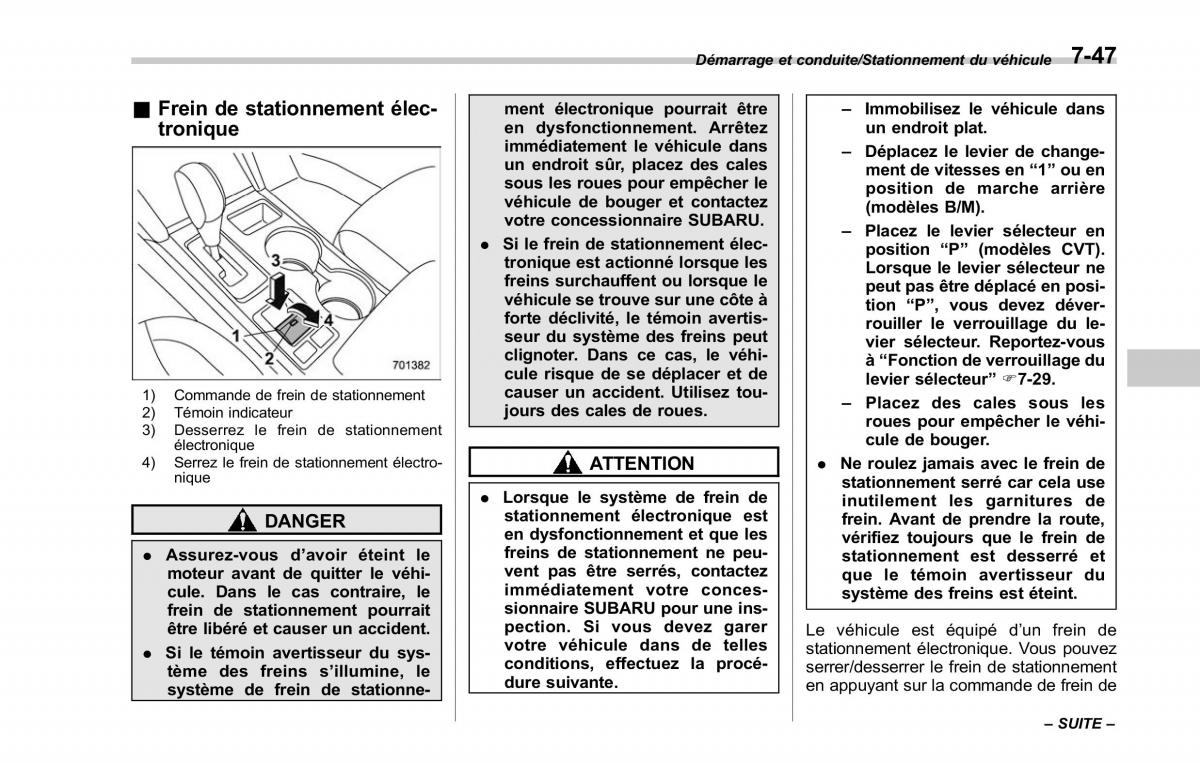 Subaru Outback Legacy V 5 manuel du proprietaire / page 442