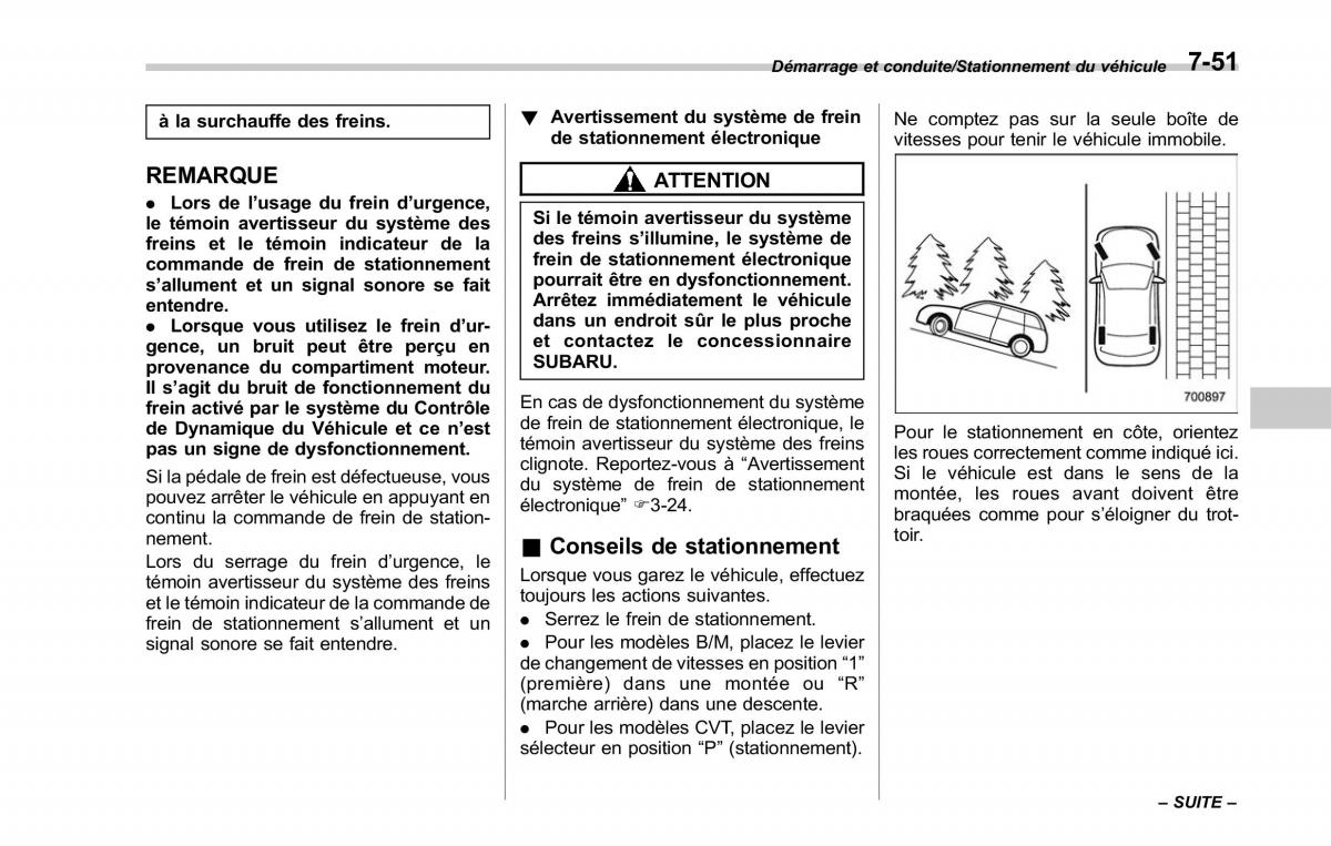 Subaru Outback Legacy V 5 manuel du proprietaire / page 446