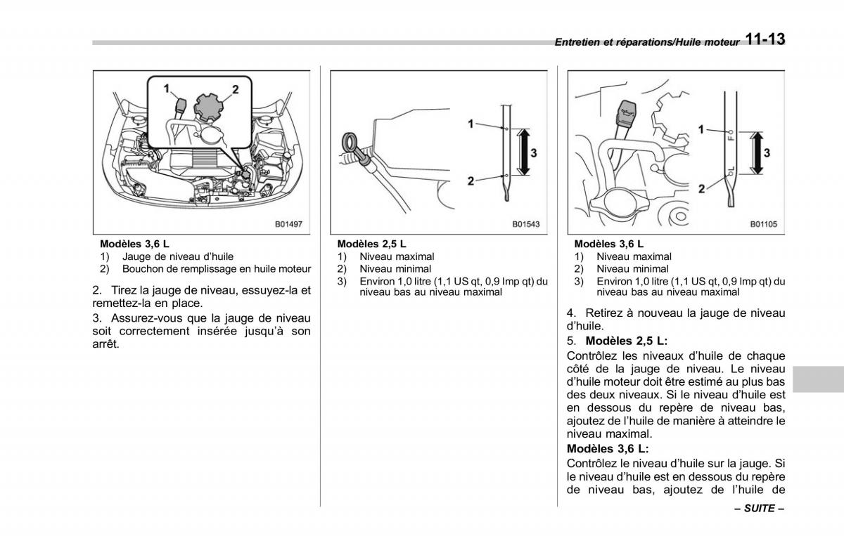 Subaru Outback Legacy V 5 manuel du proprietaire / page 538