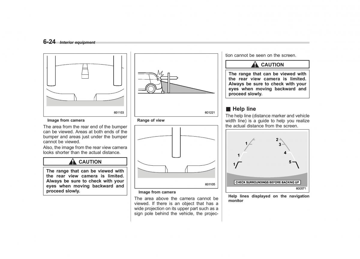 Subaru Tribeca owners manual / page 241