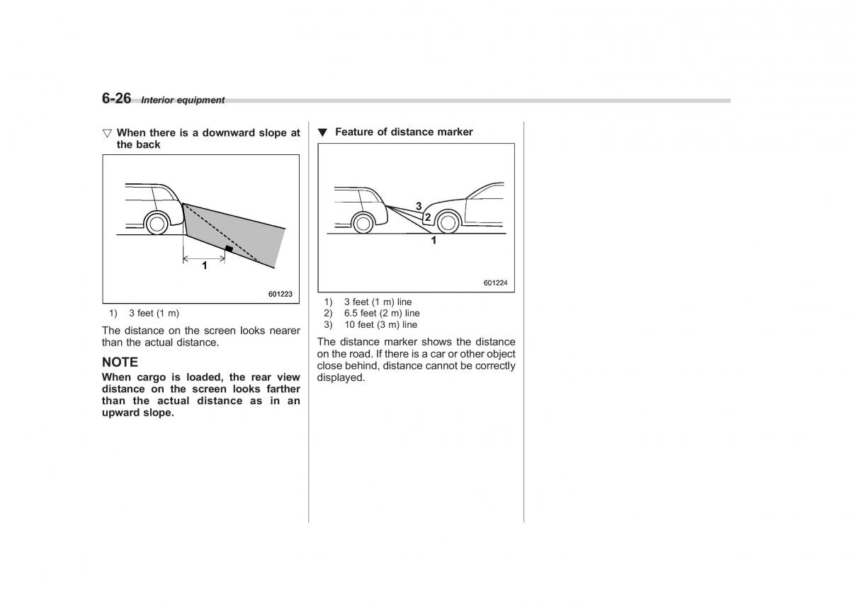 Subaru Tribeca owners manual / page 243