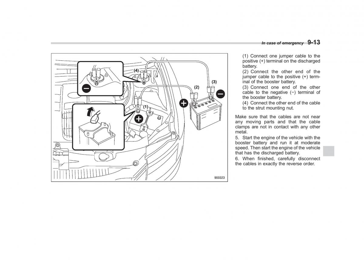 Subaru Tribeca owners manual / page 318