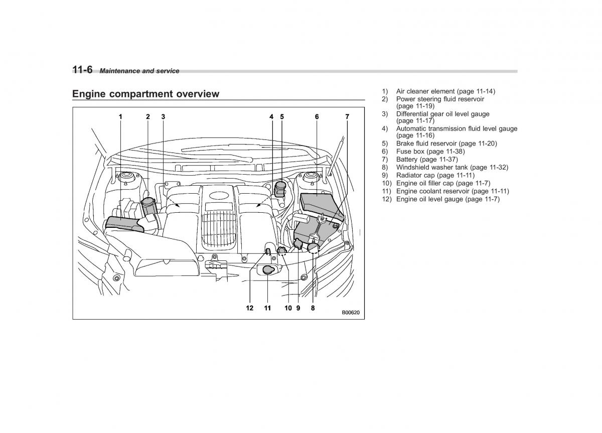 Subaru Tribeca owners manual / page 337