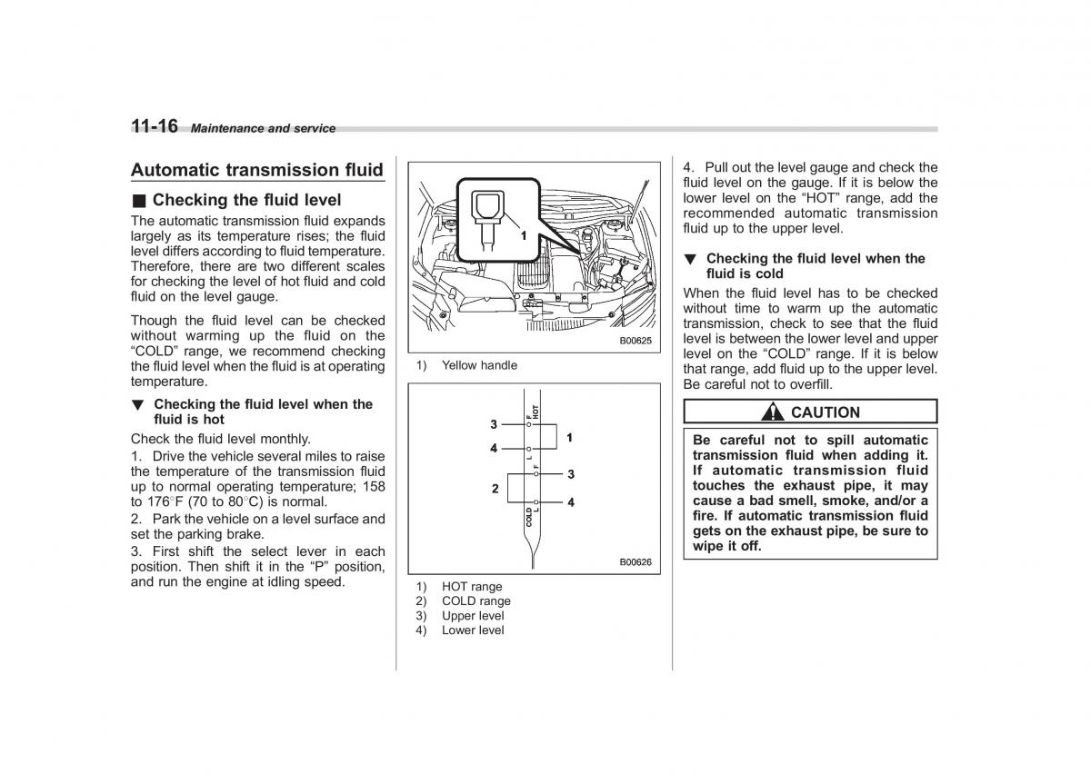 Subaru Tribeca owners manual / page 347