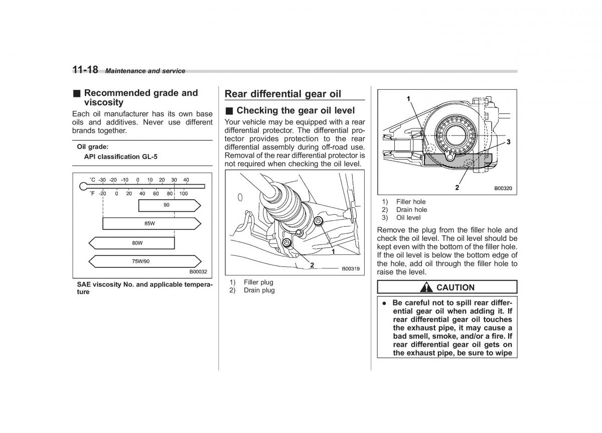 Subaru Tribeca owners manual / page 349