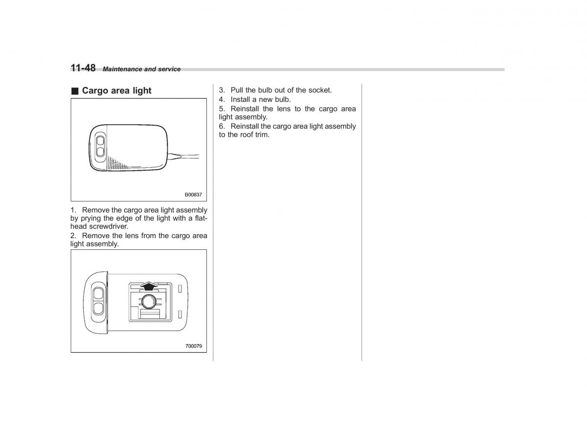 Subaru Tribeca owners manual / page 379