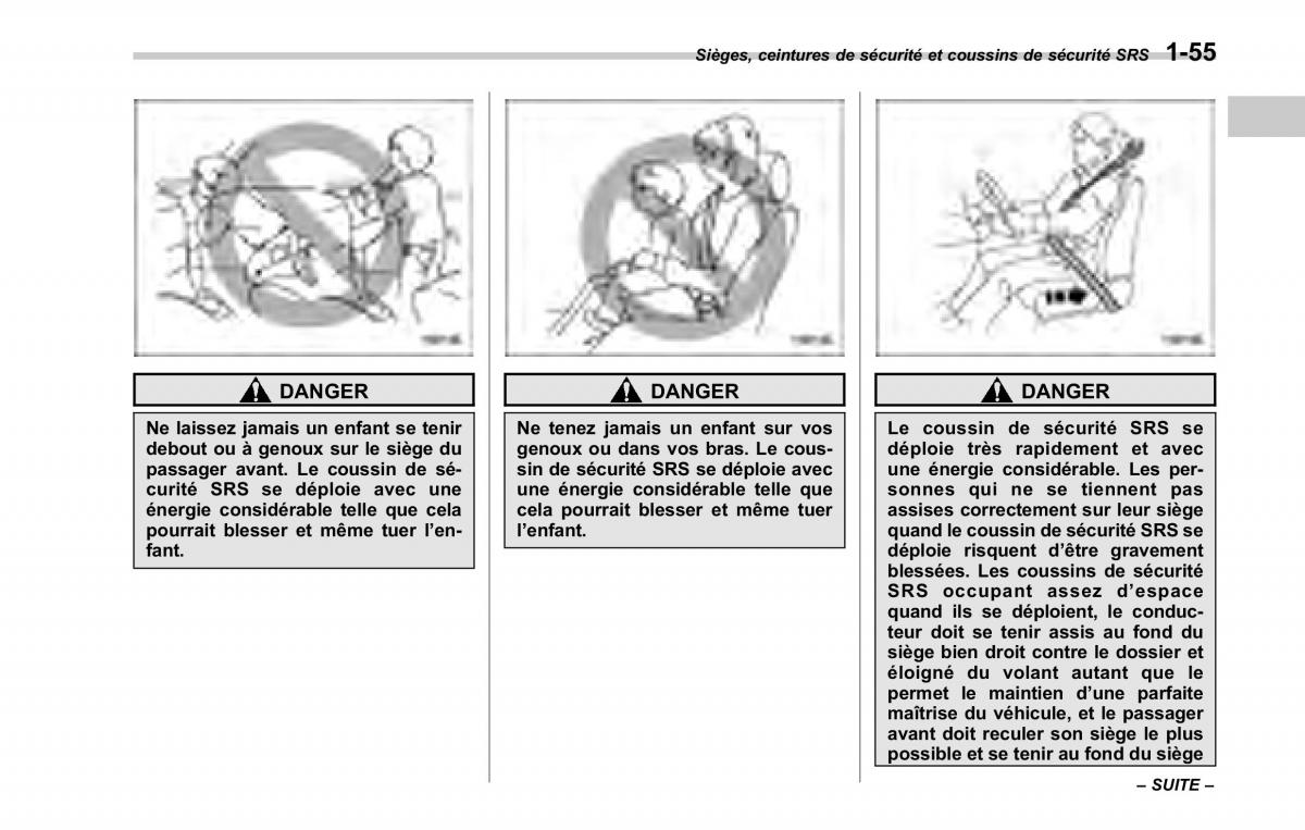 Subaru Tribeca manuel du proprietaire / page 85