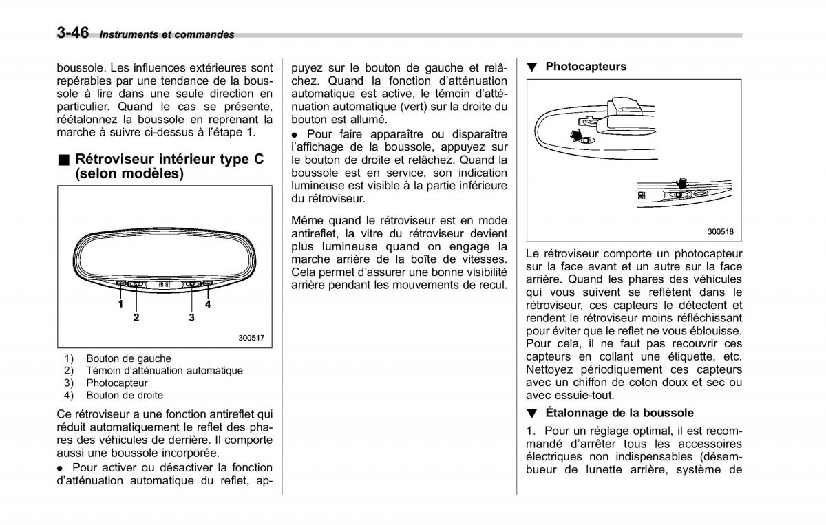 Subaru Tribeca manuel du proprietaire / page 188