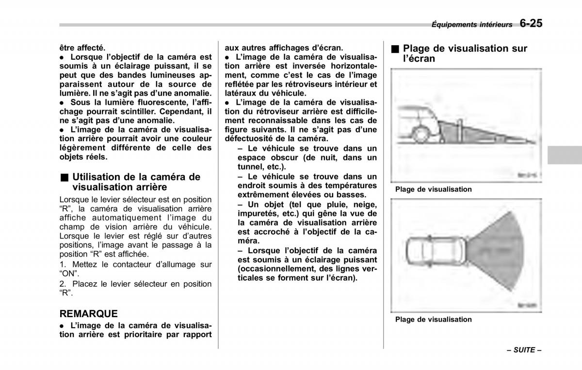 Subaru Tribeca manuel du proprietaire / page 263