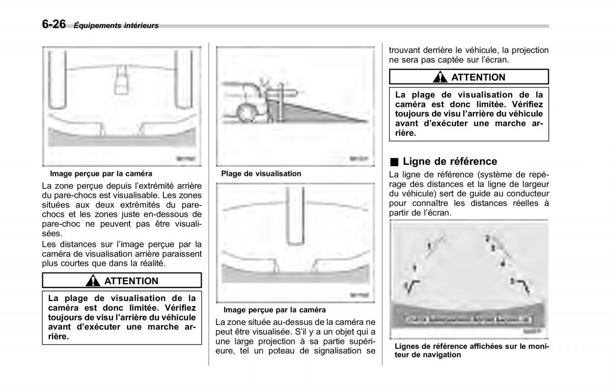 Subaru Tribeca manuel du proprietaire / page 264