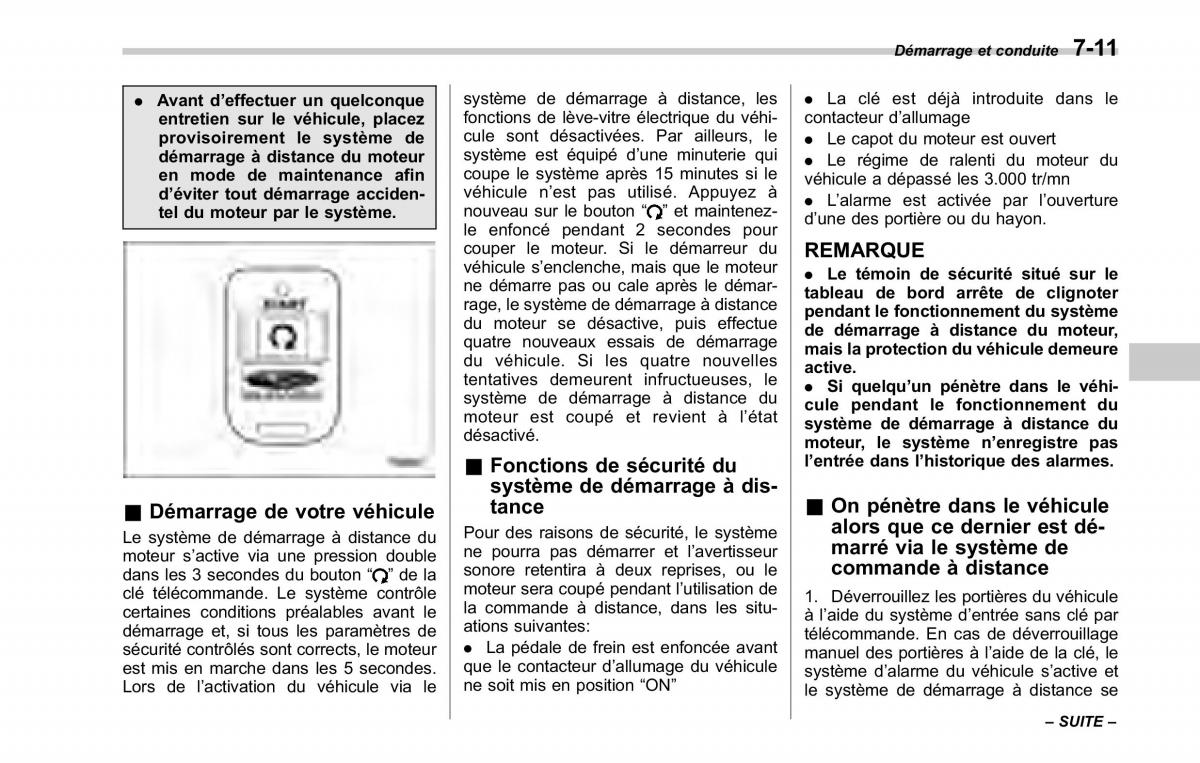 Subaru Tribeca manuel du proprietaire / page 277