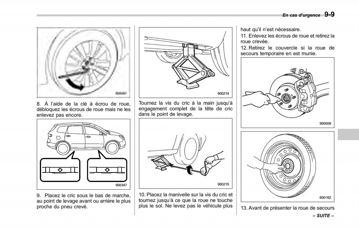 Subaru Tribeca manuel du proprietaire / page 345