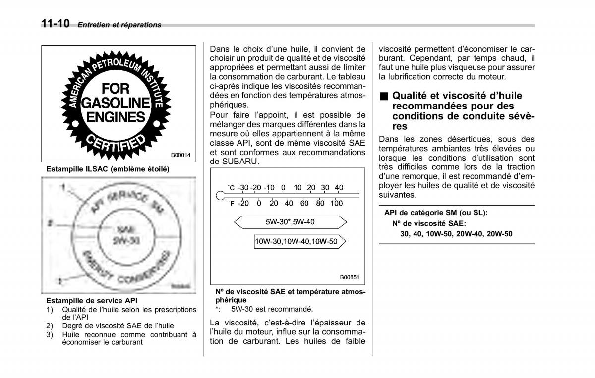 Subaru Tribeca manuel du proprietaire / page 374