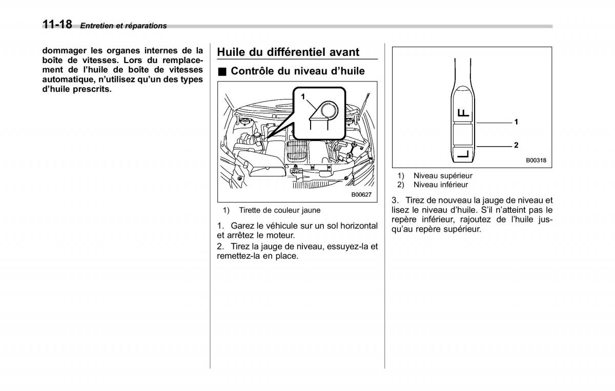 Subaru Tribeca manuel du proprietaire / page 382