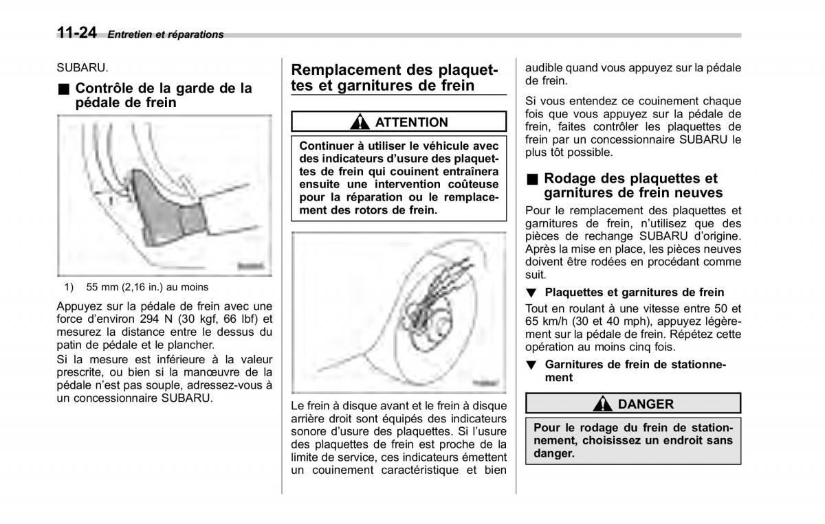 Subaru Tribeca manuel du proprietaire / page 388