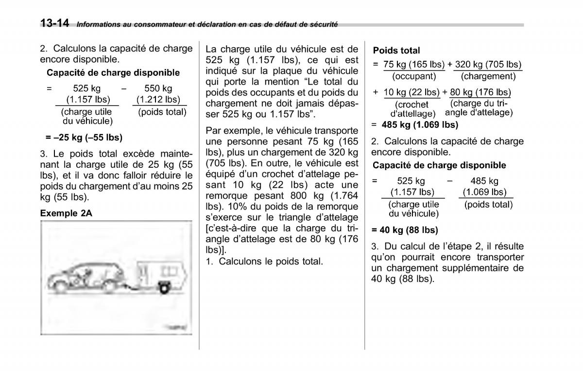 Subaru Tribeca manuel du proprietaire / page 442