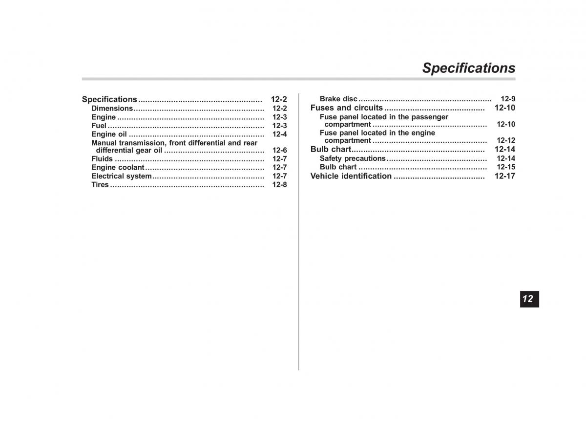 Subaru XV Crosstrek owners manual / page 550