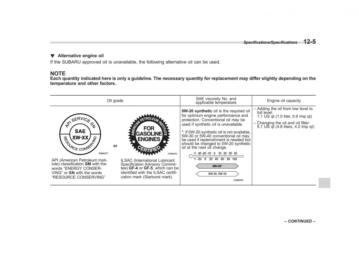 Subaru XV Crosstrek owners manual / page 554