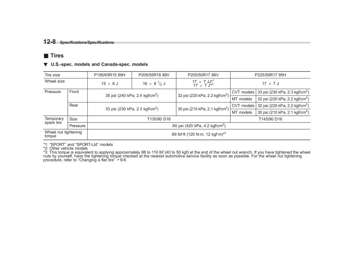 Subaru XV Crosstrek owners manual / page 557