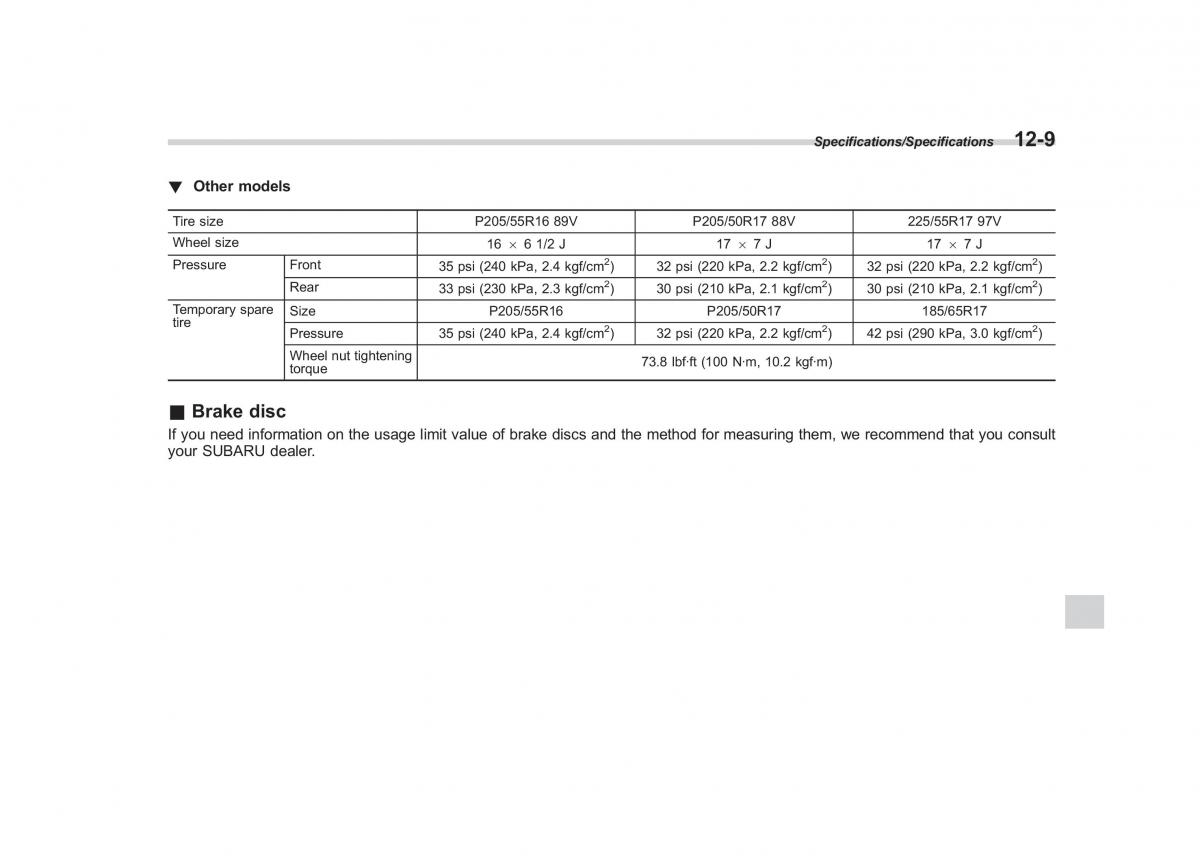 Subaru XV Crosstrek owners manual / page 558