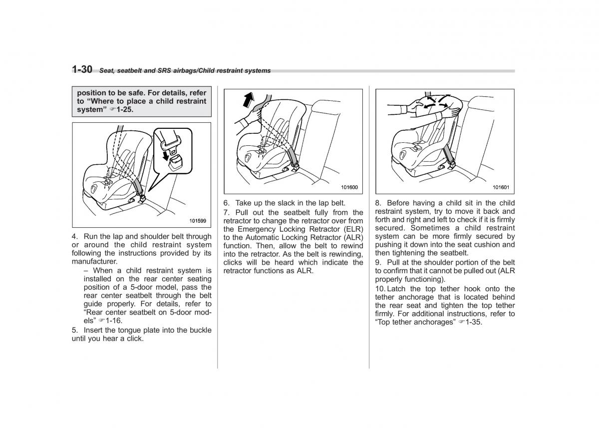 Subaru XV Crosstrek owners manual / page 57