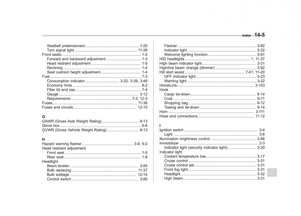 Subaru XV Crosstrek owners manual / page 590