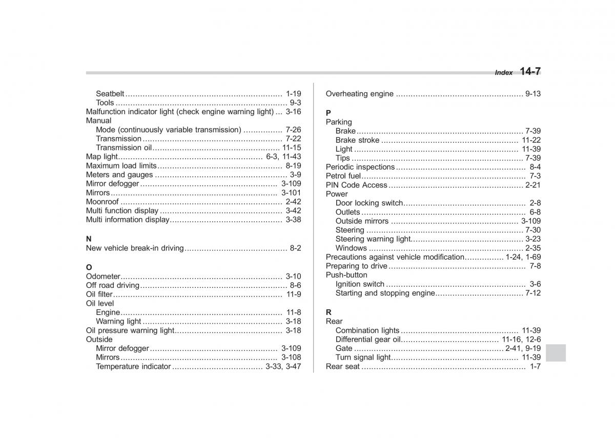 Subaru XV Crosstrek owners manual / page 592