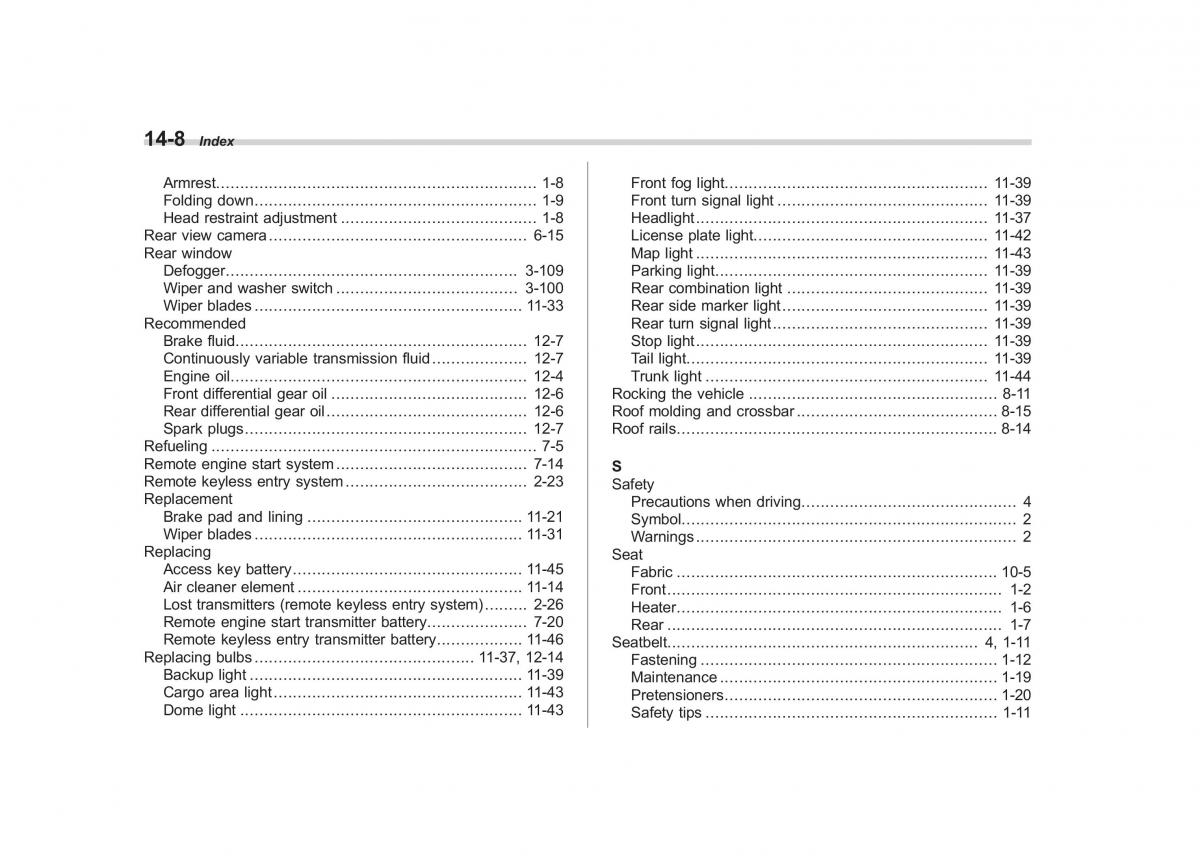 Subaru XV Crosstrek owners manual / page 593